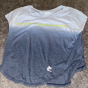Nike white and grey running shirt